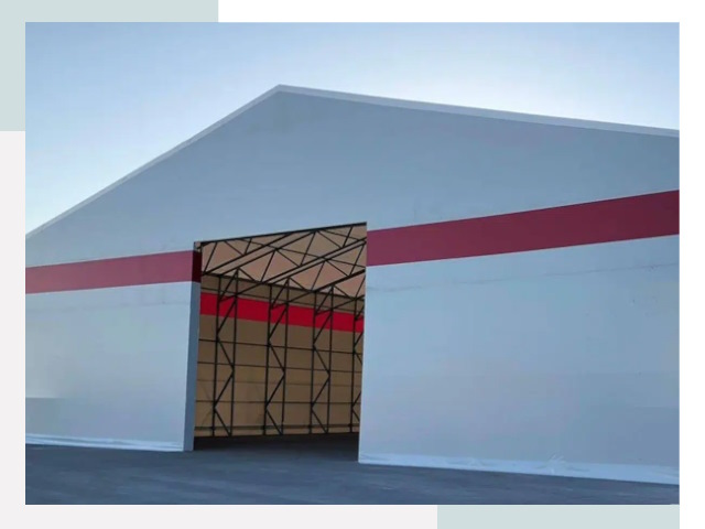 Быстровозводимые ангары в Троицке
