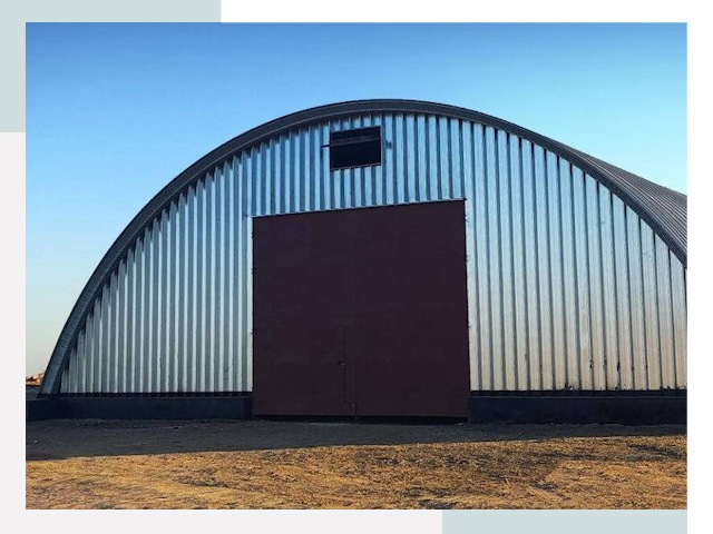 Арочные ангары в Троицке