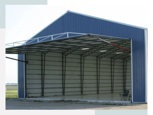 Прямо стенные ангары в Троицке