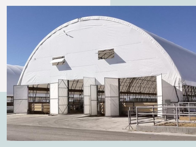 Тентовые ангары по цене 619 руб. в Троицк