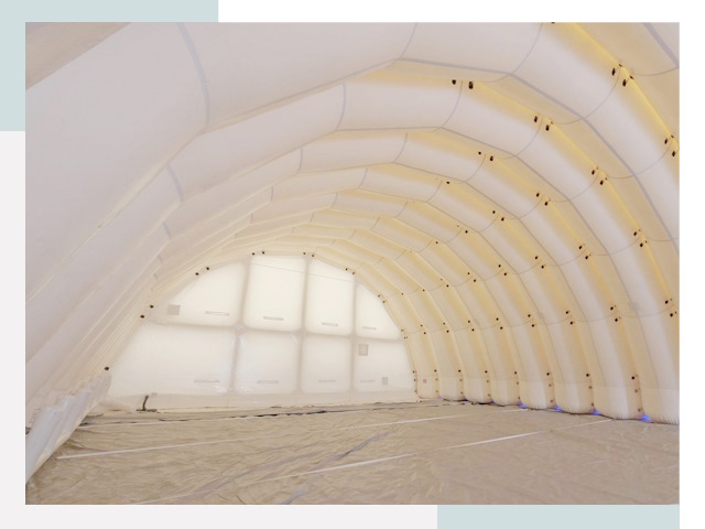 Пневмокаркасные ангары в Троицке