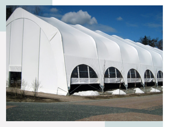 Каркасно-тентовые сооружения в Троицке
