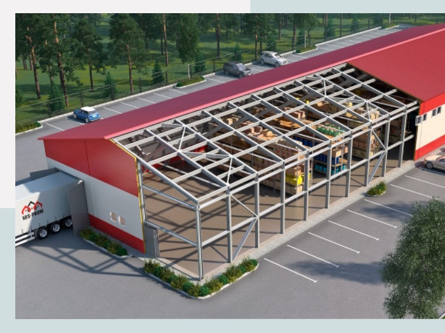 Проектирование ангаров в Троицке от 619 руб.