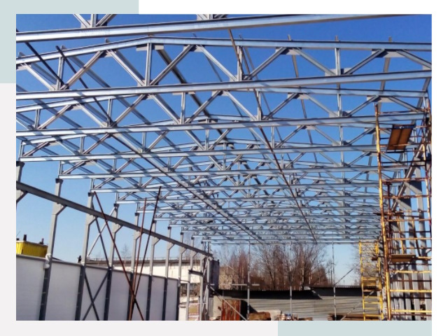 Металлокаркасы для складов в Троицке