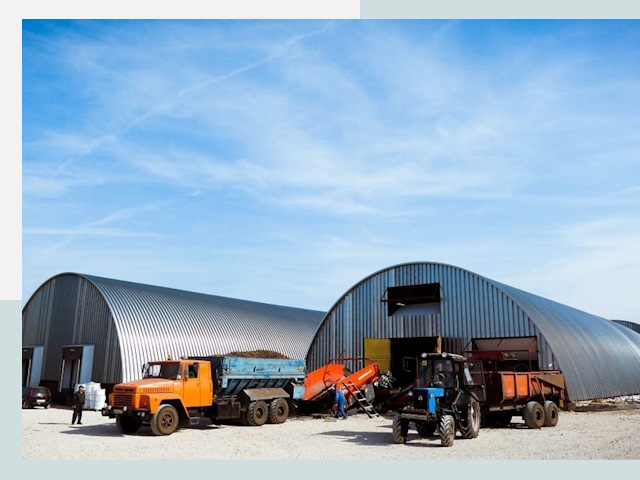 Ангары для спецтехники в Троицке